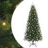 vidaXL &Aacute;rvore de Natal Artificial com 300 LEDs Verde 240 cm PE e PVC