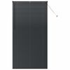 vidaXL Cortina Veneziana Preto 220 x 110 cm 25 mm Alum&iacute;nio