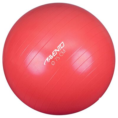 Avento Bola de fitness/ginásio 75 cm de diâmetro rosa