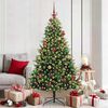 vidaXL &Aacute;rvore de Natal Artificial Articulada 300 LEDs Verde 180 cm