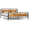 vidaXL Estrutura de cama metal 200x200 cm
