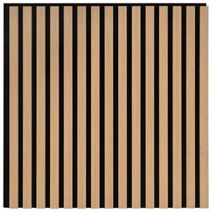 vidaXL Pain&eacute;is de parede 8 pcs Natural 60,5 x 60 cm