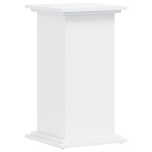 vidaXL Suporte para plantas 33x33x60 cm derivados de madeira branco