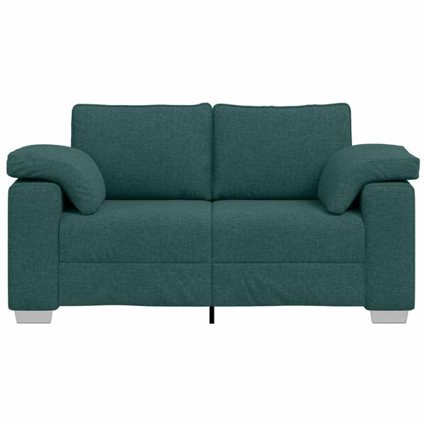 vidaXL Sof&aacute; Verde Escuro 160 x 80 x 82 cm tecido