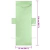 vidaXL Toalhas para Espregui&ccedil;adeira 2 pcs Verde 210 x 75 cm