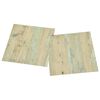 vidaXL Pranchas de Piso 55 pcs Marrom Claro 5,11 m&sup2; PVC