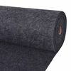 vidaXL Tapete Antracite 1,2 x 15 m Poli&eacute;ster