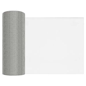 vidaXL Tela de Malha 20 x 500 cm 18 mesh A&ccedil;o Inoxid&aacute;vel 304 Prateado