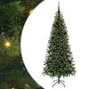 vidaXL &Aacute;rvore de Natal Artificial Verde 180 cm PE e PVC