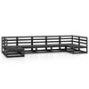 vidaXL 7 pcs conjunto lounge de jardim pinho maci&ccedil;o