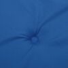 vidaXL Almofad&otilde;es p/ cadeiras jardim 2 pcs 50x50x4 cm oxford azul real