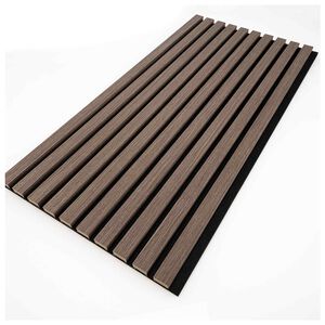 WallArt Pain&eacute;is de parede 4 pcs Marrom Escuro 80 x 40 cm