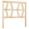 vidaXL Cabeceira de cama 96x4x100 cm pinho maci&ccedil;o