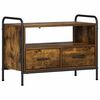 vidaXL Gabinete para TV 67,5 x 33 x 50 cm Carvalho Fumado