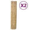 vidaXL Cercas de cani&ccedil;o 2 pcs 150x500 cm