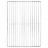 vidaXL Grelha para grelhar 40 x 30 cm A&ccedil;o inoxid&aacute;vel Prateado