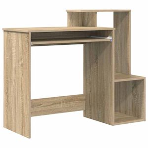 vidaXL Mesa Carvalho Sonoma 106 x 41 x 88,5 cm Derivados de Madeira