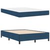 vidaXL Cama Box Azul 160 x 200 cm tecido