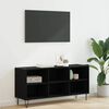 vidaXL Gabinete para TV Carvalho Preto 103,5 x 30 x 50 cm