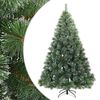 vidaXL &Aacute;rvore de Natal Artificial Articulada Nevado Flocked Verde