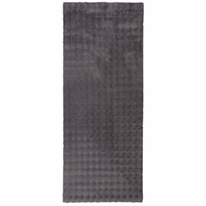 vidaXL Tapetes de &aacute;rea SIROLO Antracite 150 x 80 cm Poli&eacute;ster