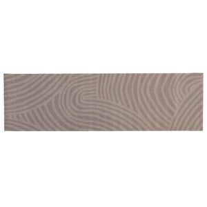 vidaXL Tapete de Cozinha Castanho escandinavo 150 x 45 cm