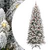 vidaXL &Aacute;rvore de Natal Artificial Branco 240 cm