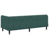 vidaXL Estrutura de Cama de Canto Verde Escuro 80 x 200 cm Veludo