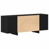 vidaXL Gabinete para TV Carvalho Preto 120 x 30 x 40,5 cm