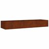 vidaXL Canteiro elevado de jardim 280x80x40 cm a&ccedil;o corten