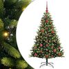 vidaXL &Aacute;rvore de Natal Artificial com Hastes Flex&iacute;veis 150 LEDs Verde