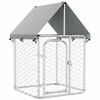 vidaXL Canil de exterior com telhado 100x100x150 cm