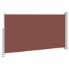 vidaXL Toldo lateral retr&aacute;til para p&aacute;tio 160x300 cm castanho