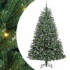 vidaXL &Aacute;rvore de Natal Articulada Artificial Verde 180 cm PVC e Metal