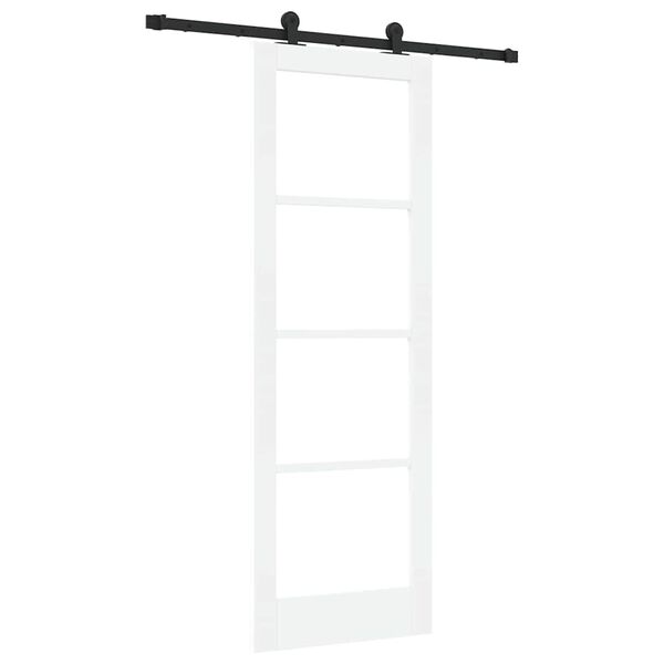 vidaXL Porta Deslizante ORKDAL Branco 73,5 x 211 cm
