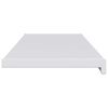 vidaXL Soleira de Janela Branco 120 x 35 x 4,5 cm PVC