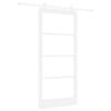 vidaXL Porta Deslizante Branco 93 x 202 cm
