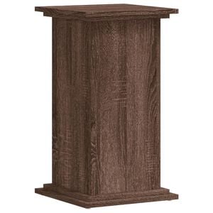 vidaXL Suporte p/ plantas 33x33x60 cm deriv. madeira carvalho castanho
