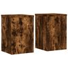 vidaXL Suportes p/ plantas 2 pcs 20x20x30 cm derivados de madeira