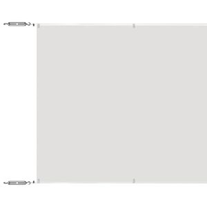 vidaXL Toldo vertical 60x800 cm tecido oxford branco