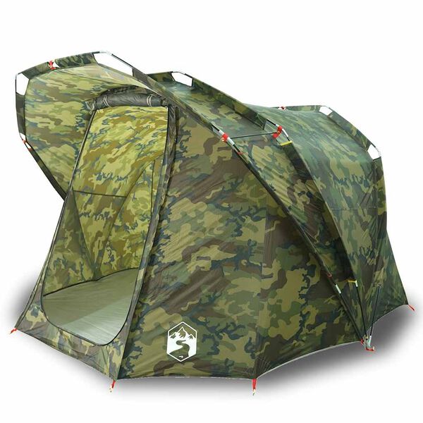 vidaXL Tenda de pesca para 4 pessoas impermeável camuflagem