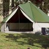 vidaXL Tenda familiar tipi para 8 pessoas imperme&aacute;vel verde
