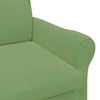 vidaXL poltrona Verde claro 76 x 94 x 102 cm Veludo
