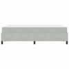 vidaXL Estrutura da Cama Cinzento-claro 120 x 190 cm tecido