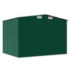 vidaXL Abrigo de jardim metal verde 257x205x178 cm