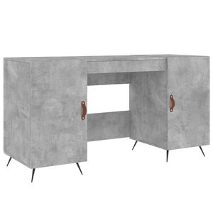vidaXL Secret&aacute;ria 140x50x75 cm derivados de madeira cinza cimento