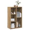 vidaXL Estante 50x25x80 cm derivados de madeira carvalho artisiano