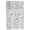 vidaXL Tapete shaggy de pelo alto NAVARRA 60x100cm cinzento prateado