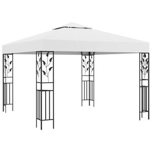 vidaXL Gazebo 3x3 m 180 g/m² branco