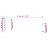 vidaXL Toldo lateral retr&aacute;til para p&aacute;tio 80x300 cm cinzento